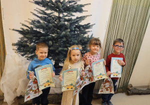 Na zdjęciu widać ozdobę świąteczną.