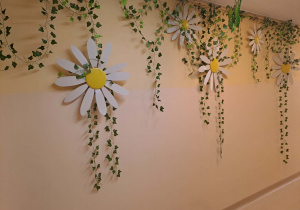 Na zdjęciu widać dekorację przedszkola.