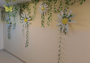 Na zdjęciu widać dekorację przedszkola.